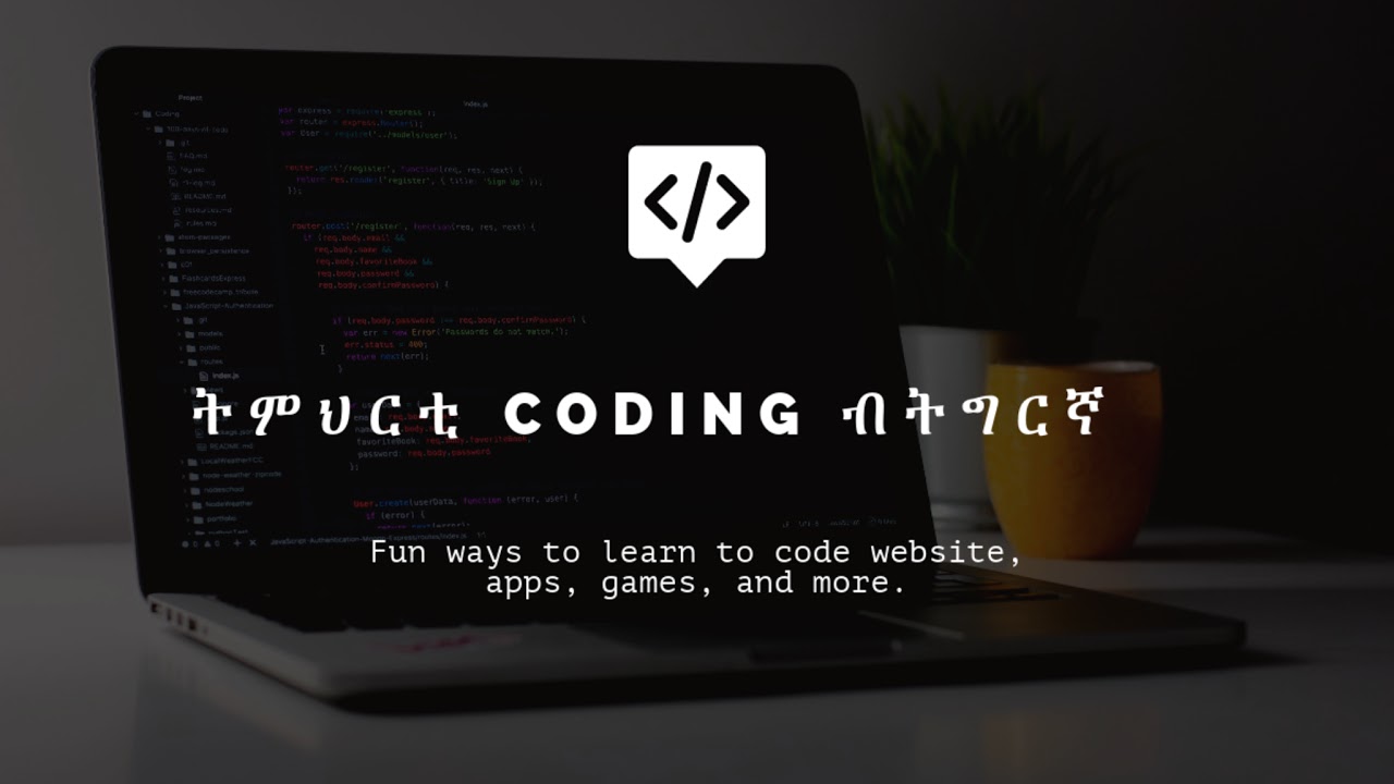 Coding ብትግርኛ Live Stream - YouTube