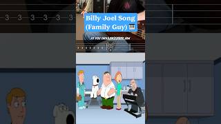 Billy Joel Song  - Family Guy (Bass Guitar Cover With TABS) Kyle Collins