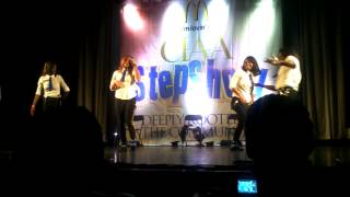 CIAA Step Show 2012 Winthrop University's Sigma Gamma Rho - Lambda Kappa Chapter Pt. 1