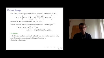 Alexander Rolle (6/1/20): Stable and consistent density-based clustering