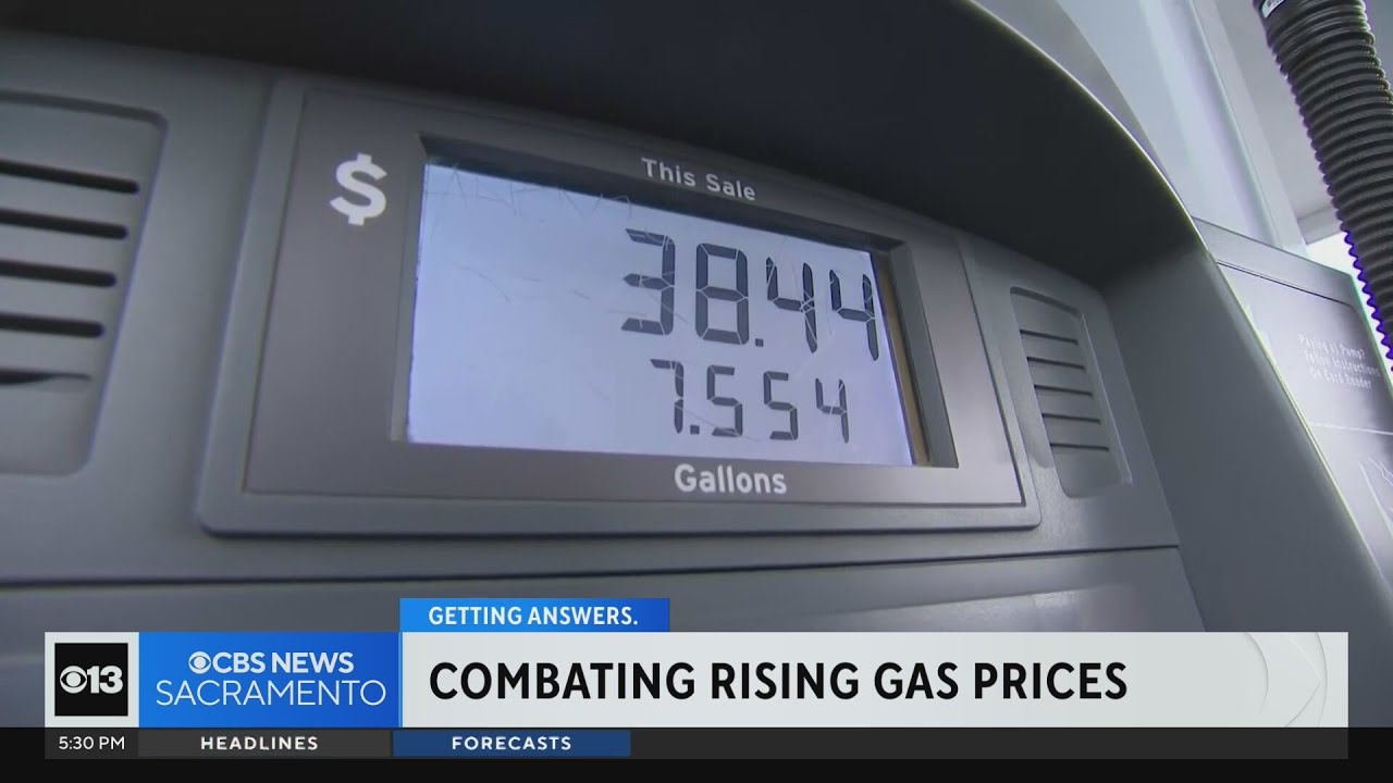 California gas prices soar ahead of Labor Day Weekend - YouTube
