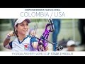 Colombia v USA – Compound Women's Team Gold Final | Medellin 2016