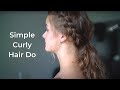 Easy Hairstyle for Curly Hair