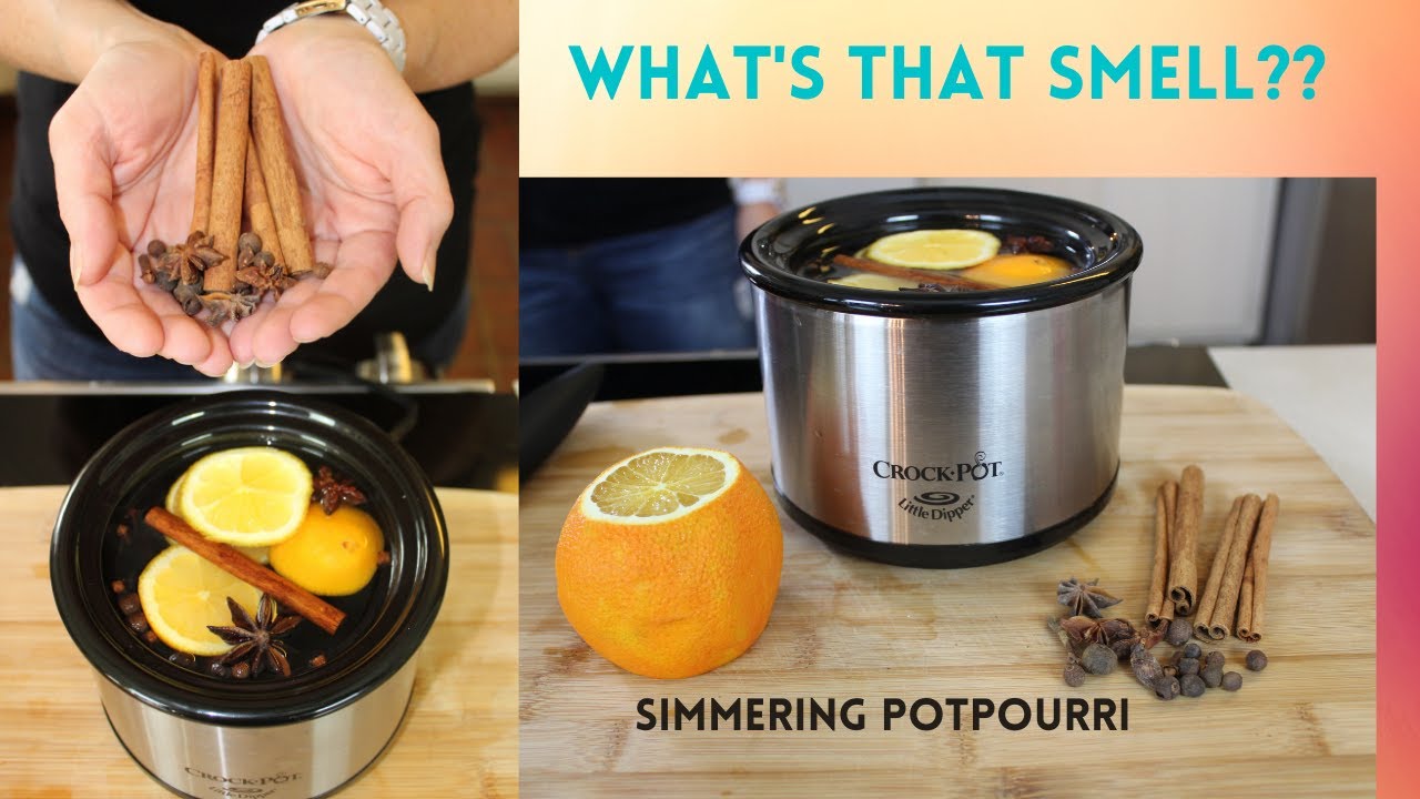 Potpourri, How To Make a Simmer Pot, Orange Spice Simmer Pot, Crockpot  Potpourri