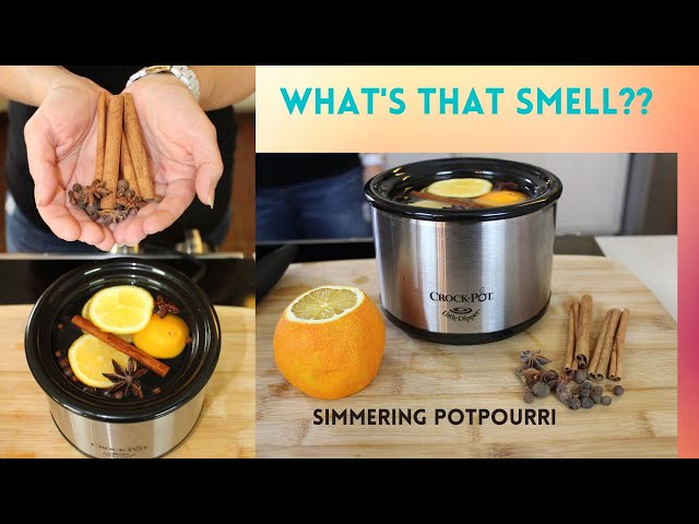 Potpourri, How To Make a Simmer Pot, Orange Spice Simmer Pot, Crockpot  Potpourri