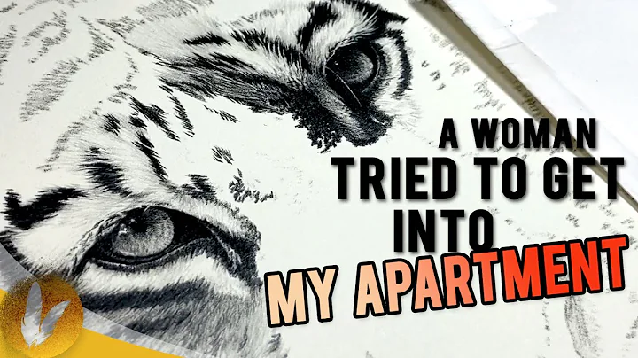 A Woman Tried To Get Into My Apartment! | Drawing Story Time