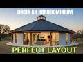 INSIDE A PERFECTLY DESIGNED CIRCULAR BARNDOMINIUM (SMART LAYOUT THAT ACTUALLY WORKS)