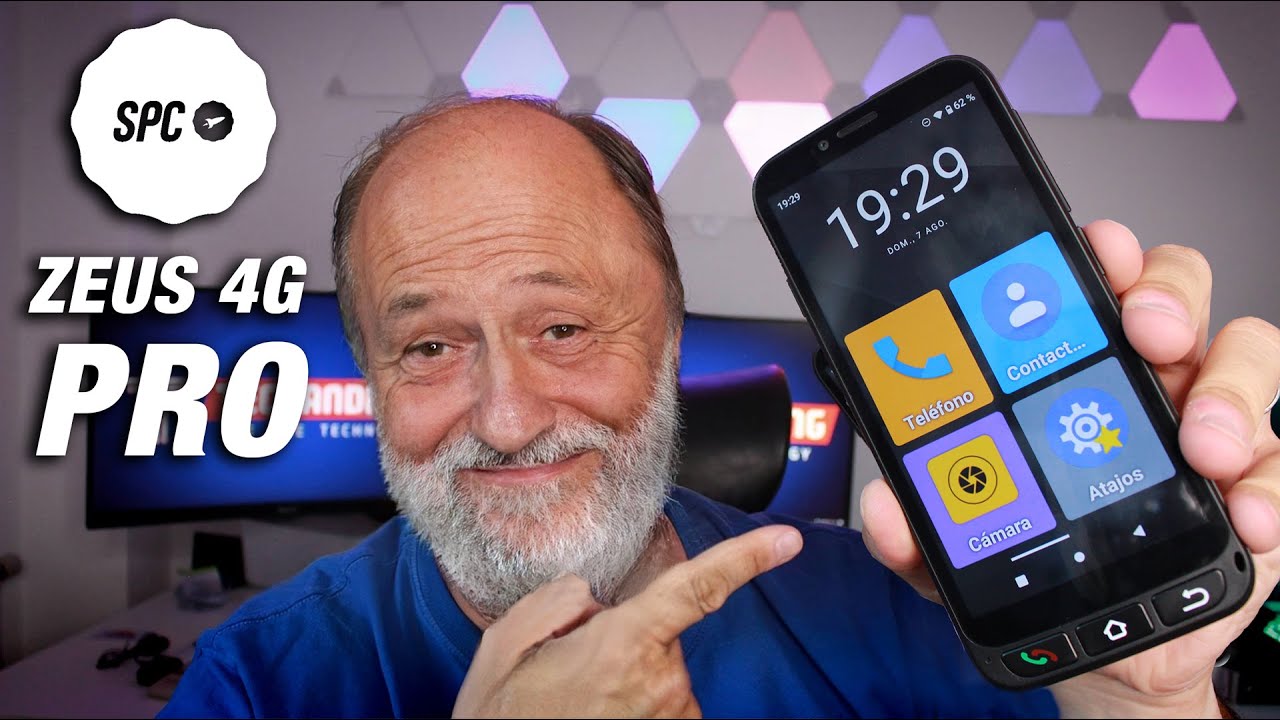 Un smartphone para personas mayores? El SPC Zeus 4G PRO!! Review en español  