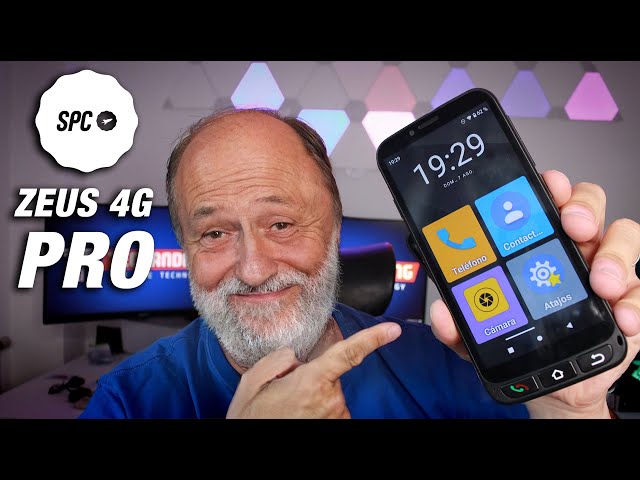 SPC Zeus 4G Pro: El AUTENTICO SMARTPHONE para personas mayores