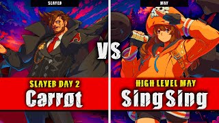 GGST | Carrot (Slayer) VS SingSing (May) | Guilty Gear Strive High level gameplay