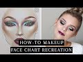 FACE CHART RECREATION CHALLENGE