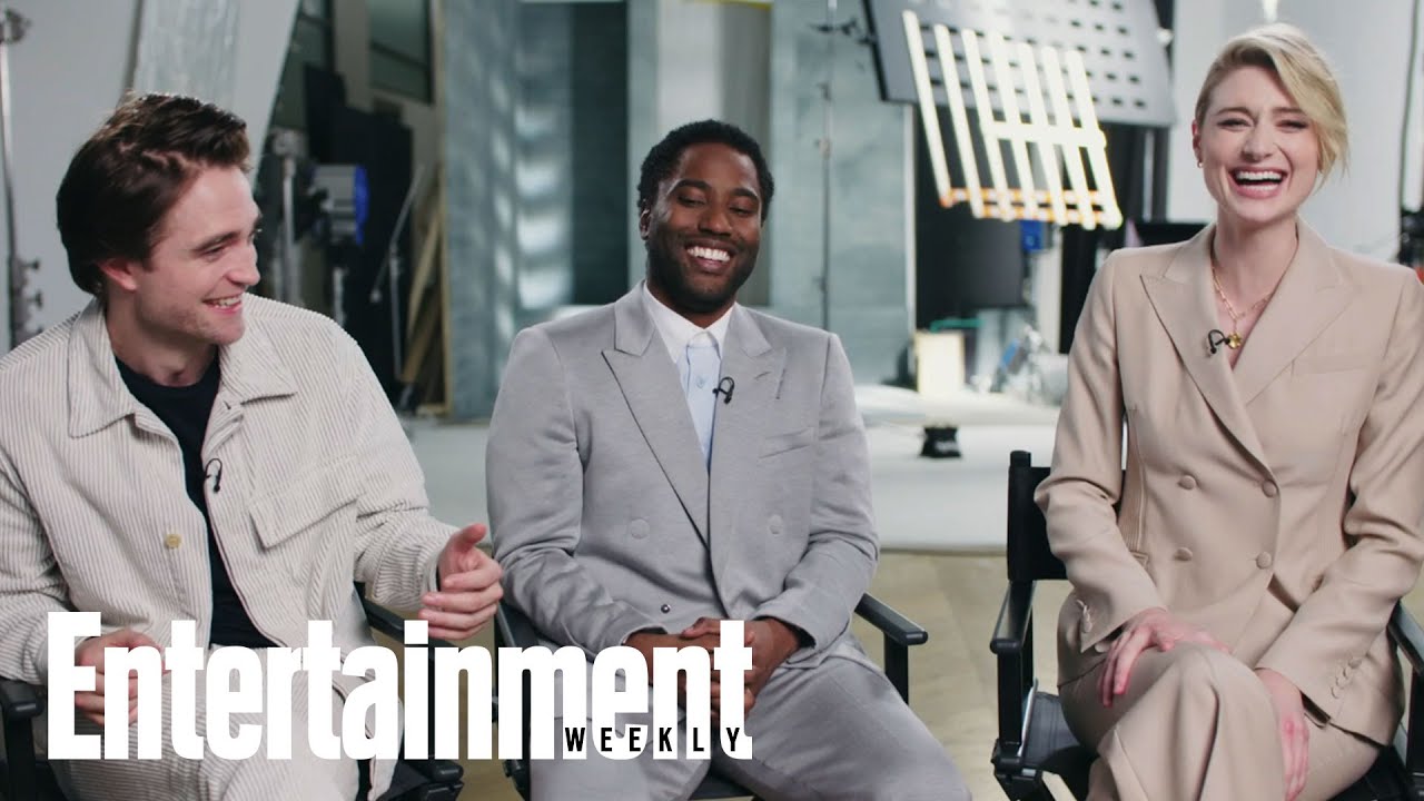 John David Washington, Robert Pattinson, & Elizabeth Debicki Dish On 'Tenet' 