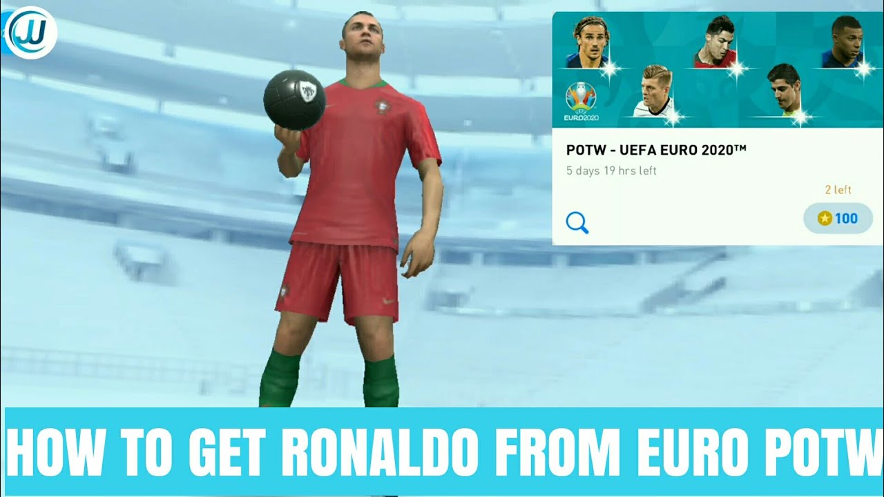 HOW TO GET RONALDO FROM EURO2020™POTW|PES2020| JJPESGAMER|