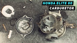 Honda Elite 80 - Carburetor Rebuild | Mitch's Scooter Stuff