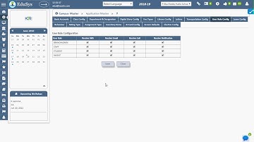 How user Role can be managed by School Management Software