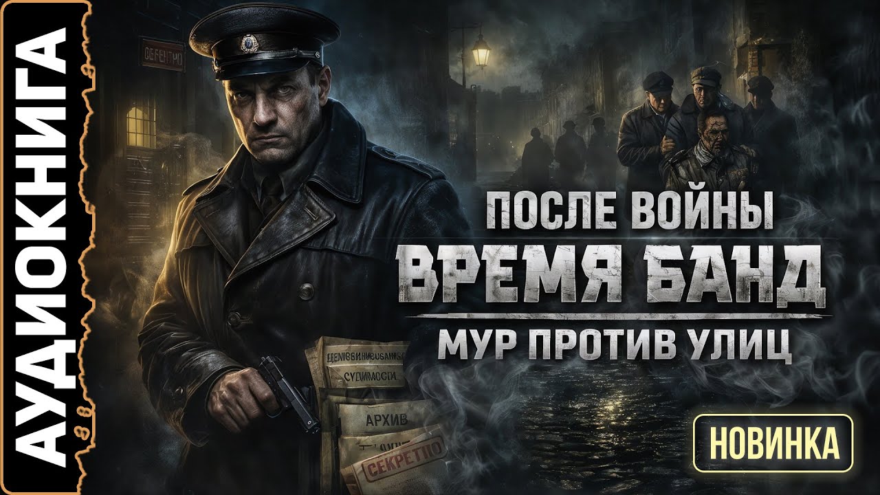 Аудио книга. После войны. Время банд.