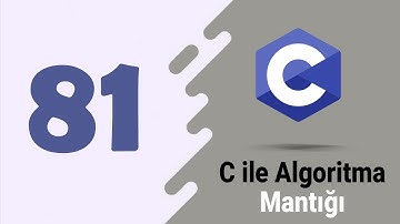 Ders 81 C Programlamada Çok Boyutlu Diziler