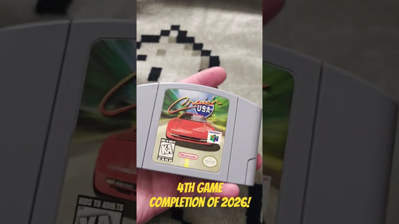 Cruis'n USA — моя четвёртая завершённая игра в 2026 году!
