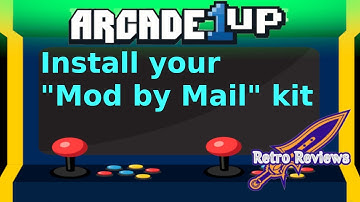 Install Arcade 1Up Mod by Mail kit