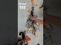 DIY Halloween Glitter Twig Swag | Easy Candy Corn Halloween Door Swag Tutorial