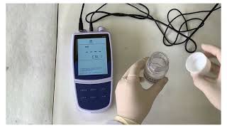 Testing of Water Conductivity using Conductivity meter