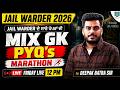 Jail Warder 2026 | Mix GK PYQs Marathon | Jail Warder Previous Year Questions | By Deepak Batra Sir