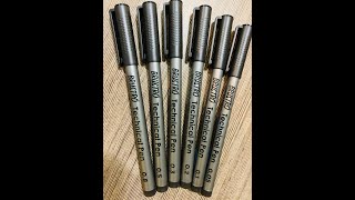 Brustro Art Fineliner Pen  (Pack of 6, Black) - Product Review