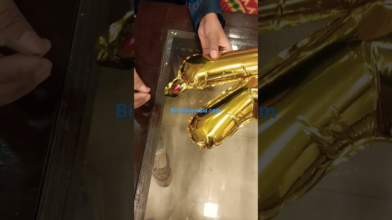 🎈How to Deflate a Foil Balloon and Reuse It-How to Recycle Foil Balloons and Use Again