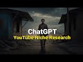 How to Research YouTube Channel Names, Tags & Titles Using ChatGPT!"