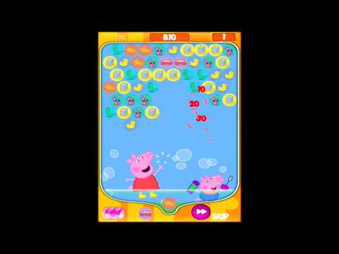 Bubble Fun for Peppa Pig App Review on iPad Air