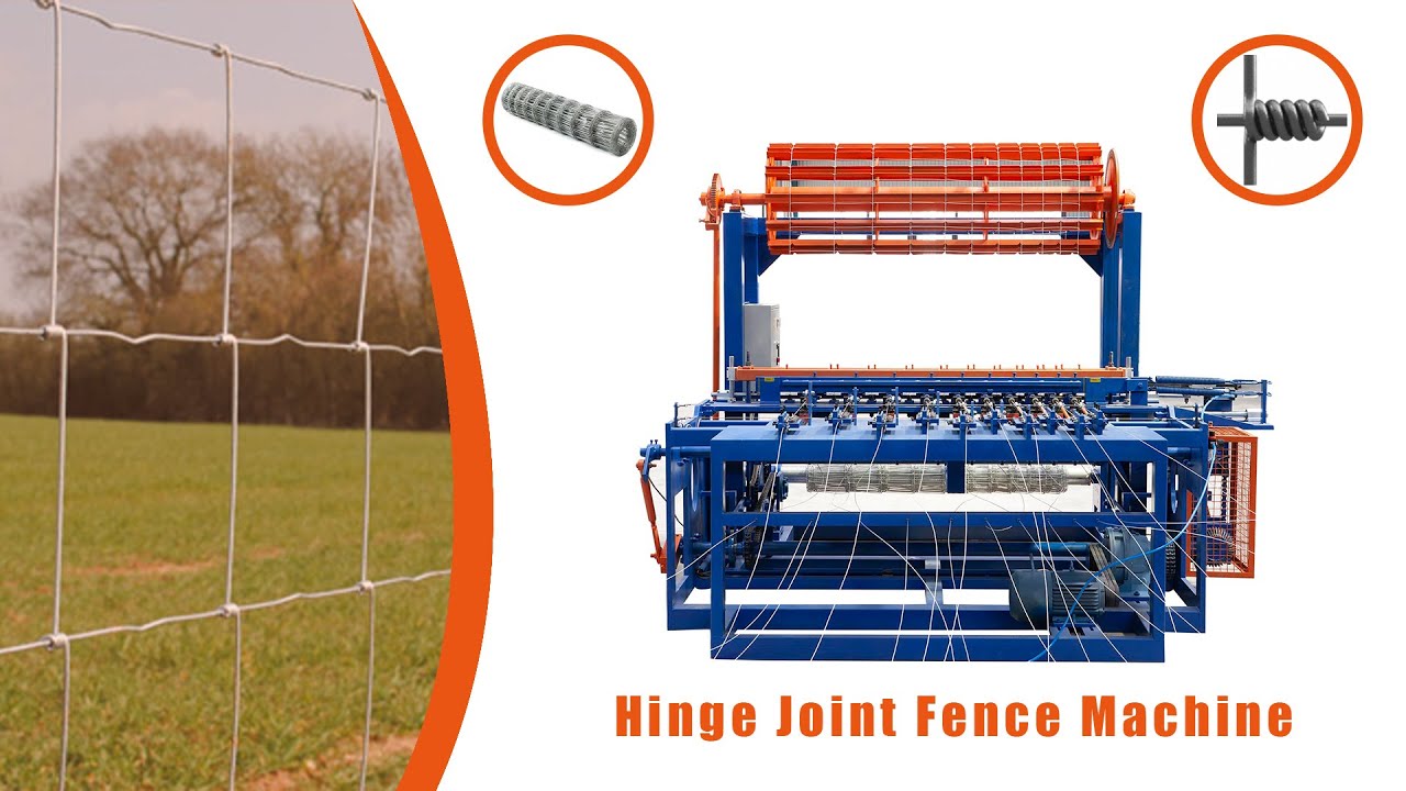 hinge joint fence machine