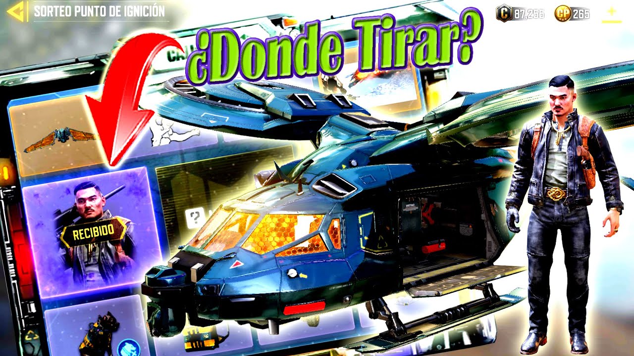 😱Ruleta Punto de Ignición Cod Mobile Helicoptero Legendario Como ...