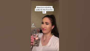Americans drinking vodka for the first time #vodka #americans #alcohol