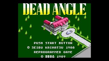 Dead Angle (Master System PSG 60Hz / US) - Intro / Attract Mode