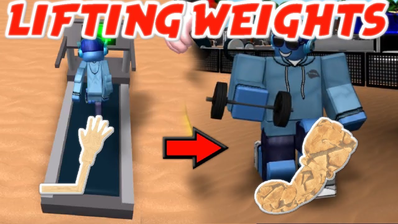 HOW I BECAME BUFF IN ROBLOX! | Weight Lifting Simulator 2