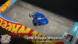HW Poppa Wheelie - Tooned (JBJ85) | Hot Wheels | 1/64 | Loose
