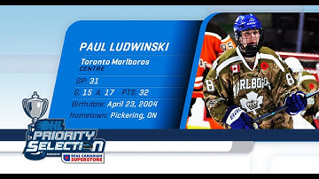 2020 OHL Priority Selection Prospect Feature: Paul Ludwinski