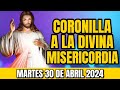 CORONILLA ALA DIVINA MISERICORDIA DE HOY MARTES 30 DE ABRIL 2024 - ROSARIO DE LAS 3 PM