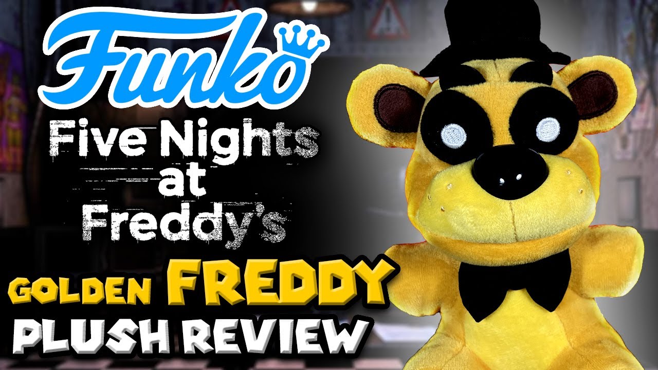 Funko FNAF Golden Freddy Plush Review - YouTube