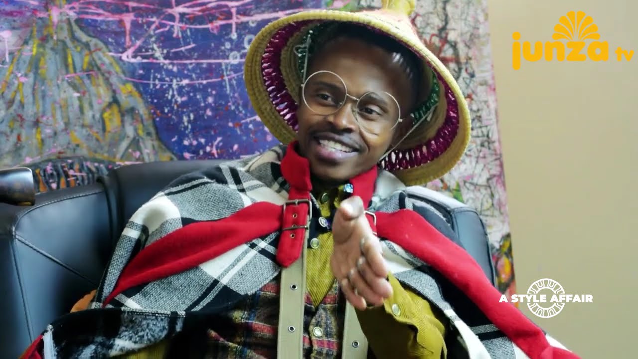 Still from Interview with Bulawayo Zimbabwe Designer Welsh The Stylist for A Style Affair TV Show.