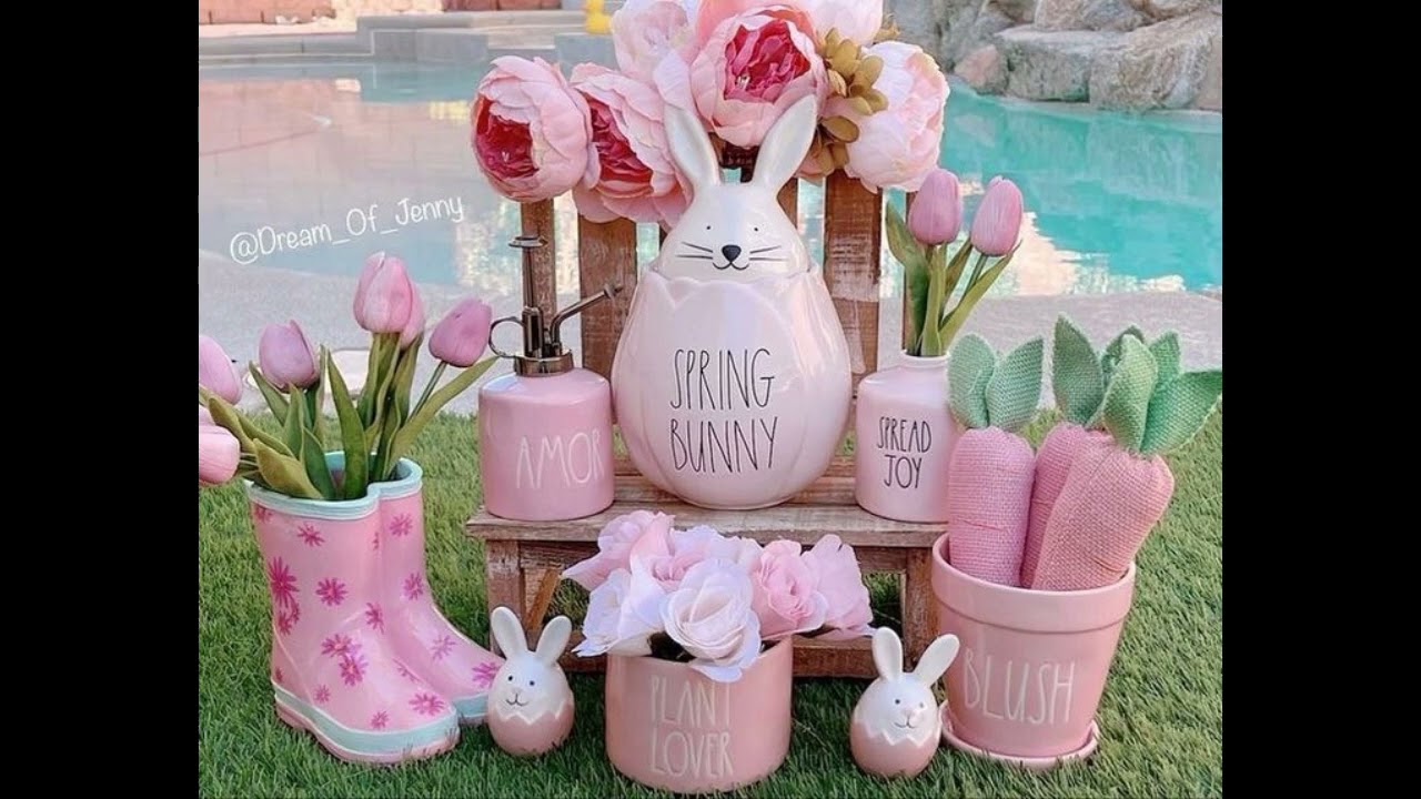 Ideas para decorar en primavera/pascua.