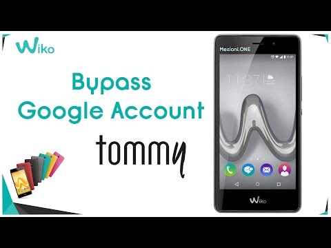 Bypass Google Account Wiko TOMMY Remove FRP