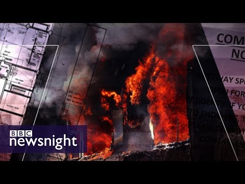 Why did the fire at Grenfell Tower spread so quickly? - BBC Newsnight