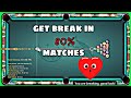 8 ball pool how to get break every time trick  8 ball pool tips and tricks