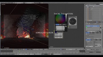 blender Game Engine Fire and Smoke