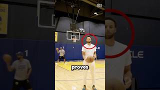 Steph Curry INSANE trick shot 🔥 #nba #basketball #shorts