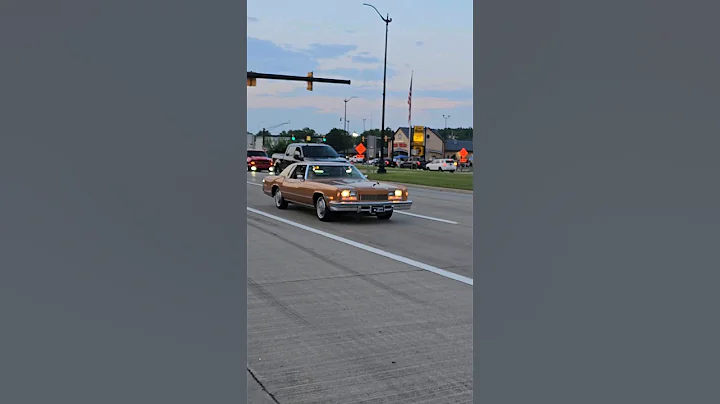 Oldsmobile Toronado Classic Car Drive By Engine Sound Telegraph Cruise 2023