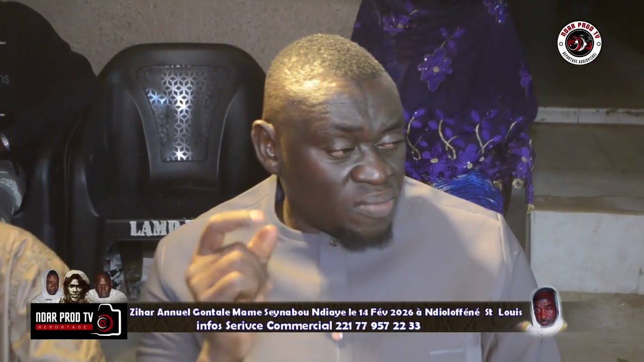 Zihar Annuel Gontale Mame Seynadou Ndiaye le 14 février 2026 à Ndioloffene st louis Partie 15
