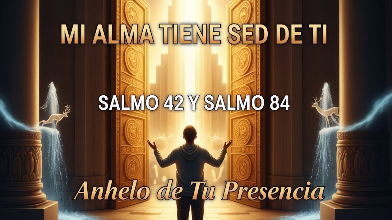 💧🏠 MI ALMA TIENE SED DE TI — Salmo 42 y Salmo 84
