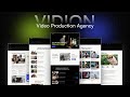 Vidion - Video Production Website Template / Perfect Webflow Template for Videographers